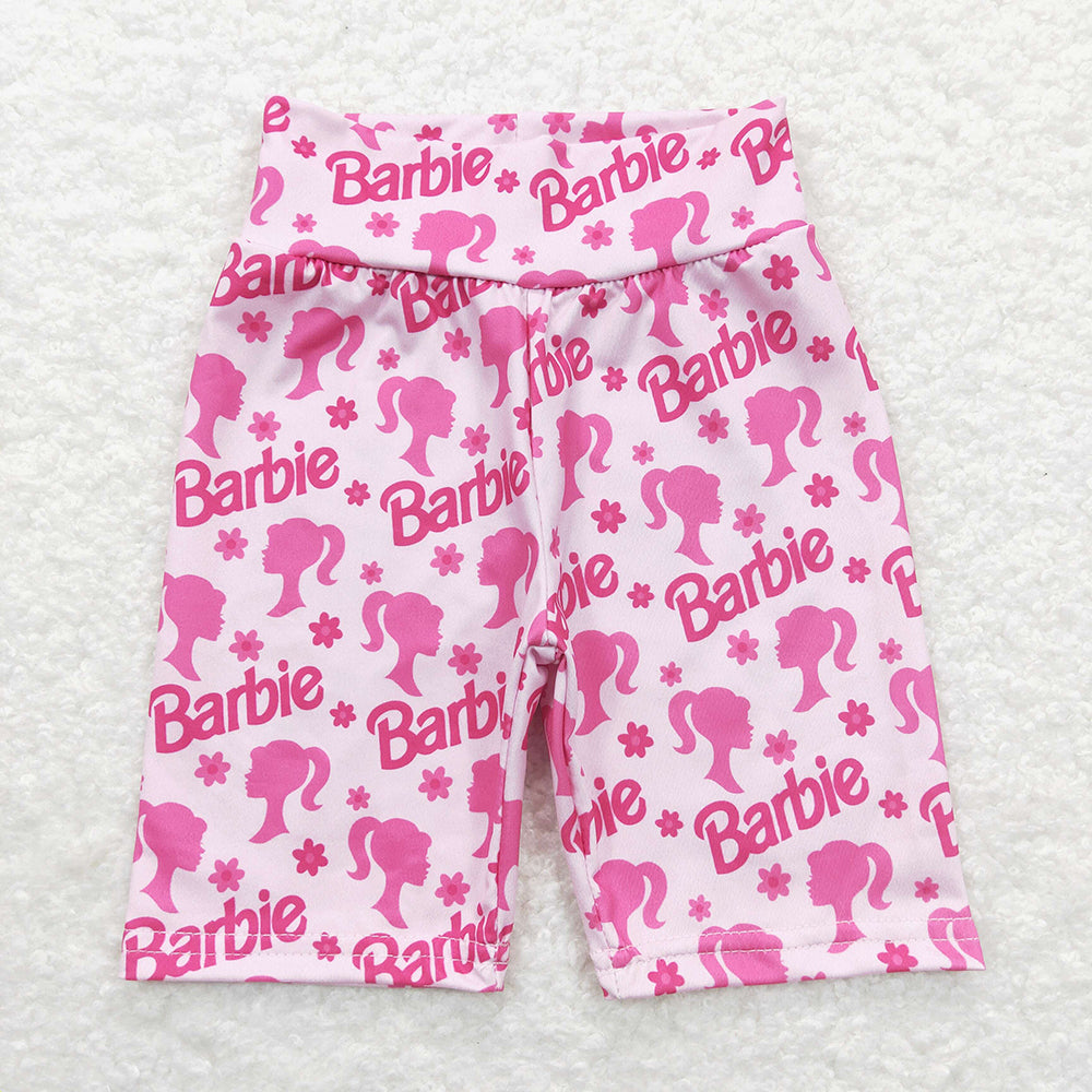 Baby Girls Doll Pink Summer Biking Shorts Bottoms
