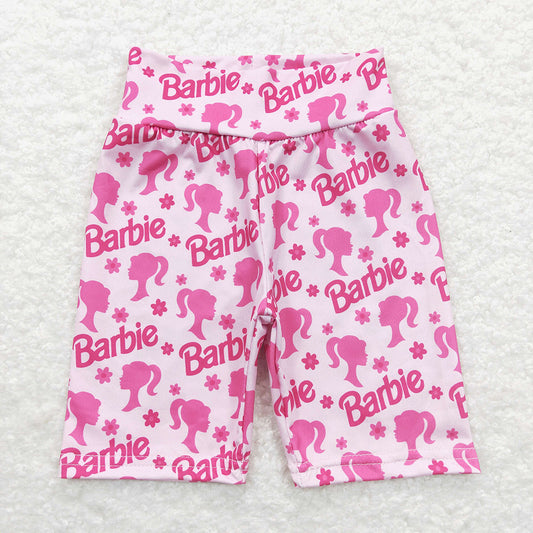 Baby Girls Doll Pink Summer Biking Shorts Bottoms