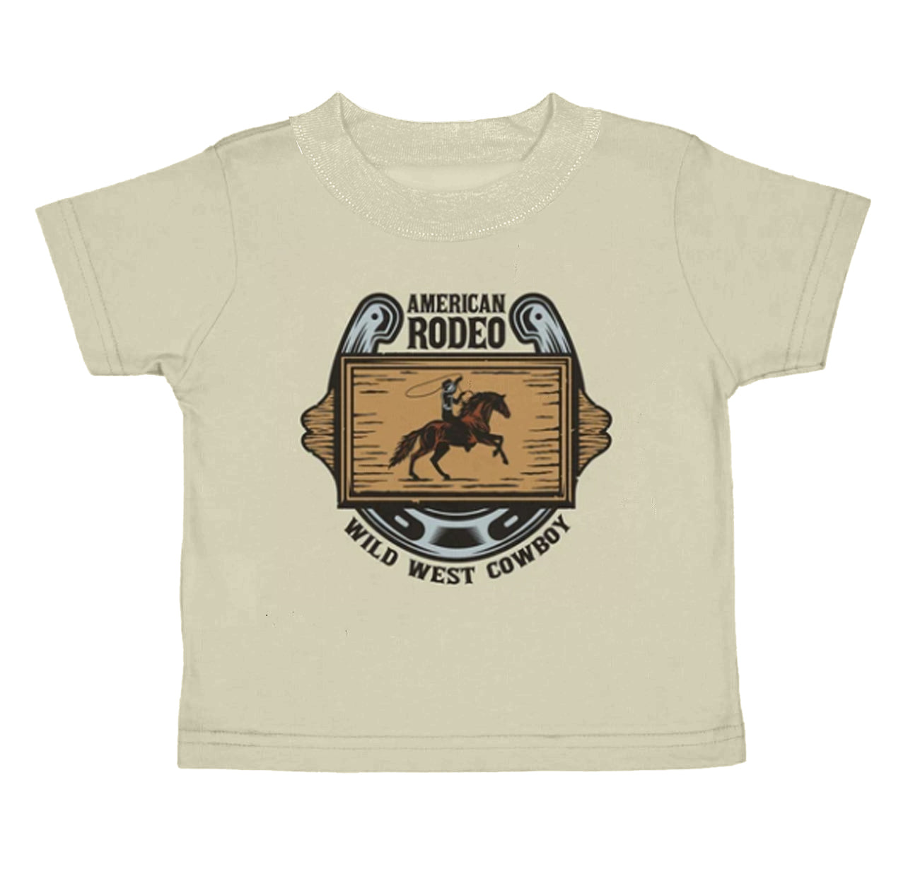 Baby Boys Western Wild West Cowboy Tee Shirts Tops preorder(moq 5)