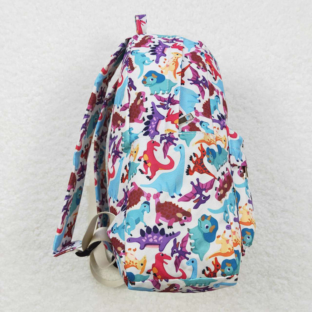 Baby Children Purple Dinosaur Back Bags