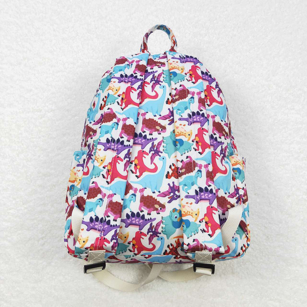 Baby Children Purple Dinosaur Back Bags