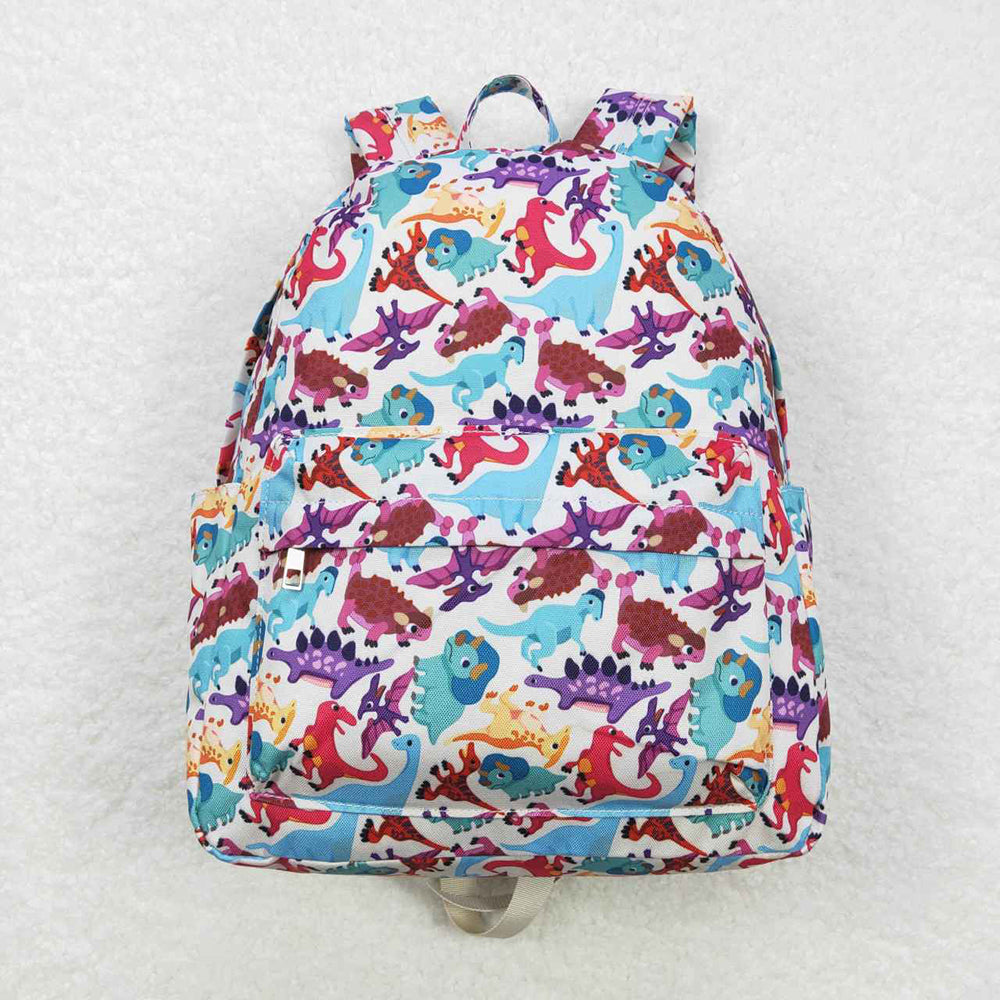 Baby Children Purple Dinosaur Back Bags