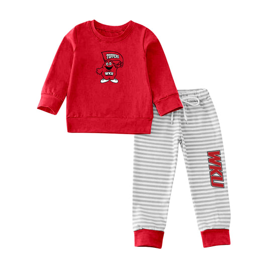 Baby Boys Team Long Sleeve Top Pants Clothes Sets preorder(moq 5)