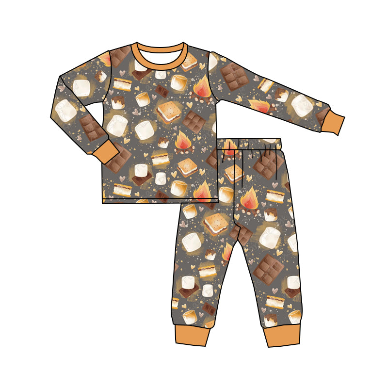 Baby Boys S'more Jesus Top Pants Pajamas Clothes Preorder(moq 5)