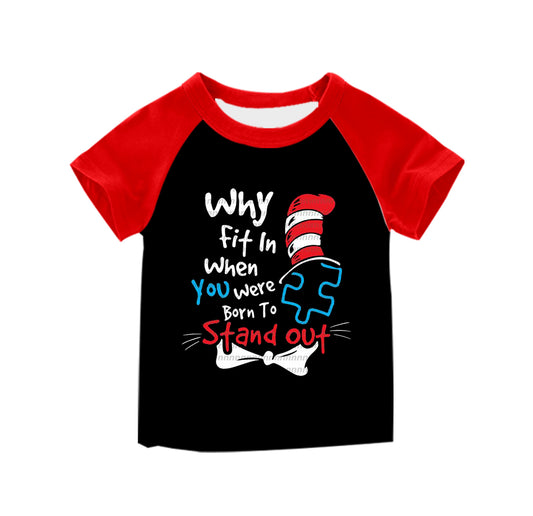 Baby Boys Dr Reading Black Short Sleeve Shirt Tops Preorder(moq 5)