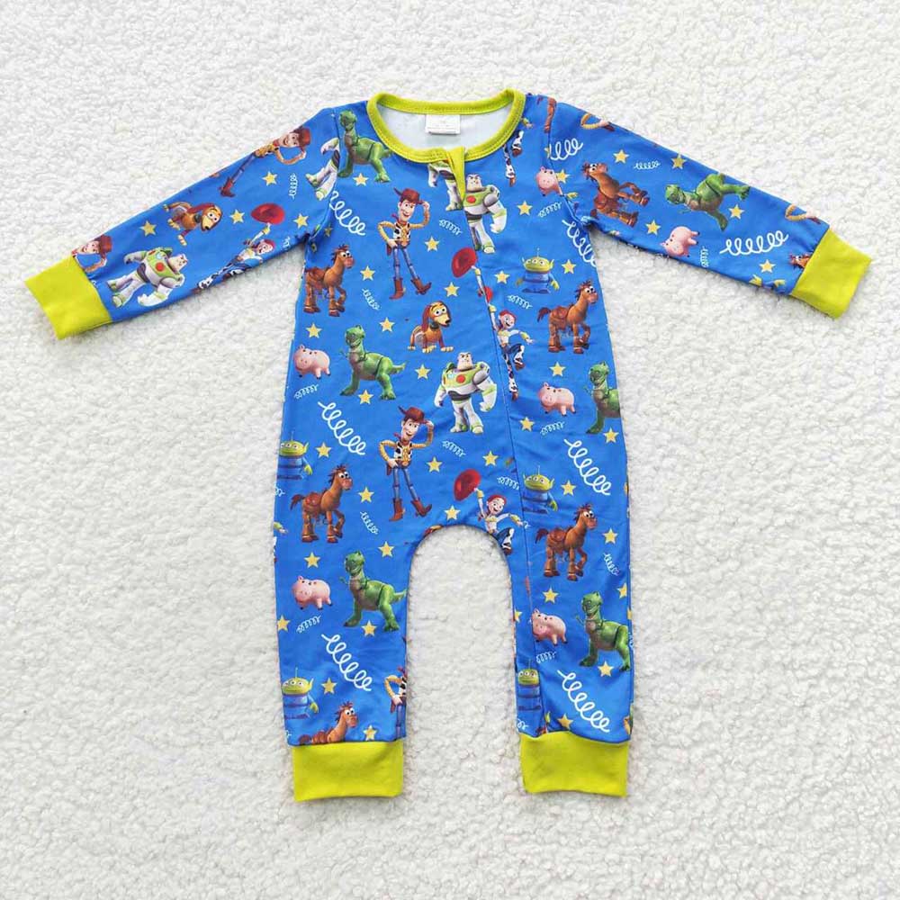 Baby Infants Kids Toys Cartoon Zip Rompers