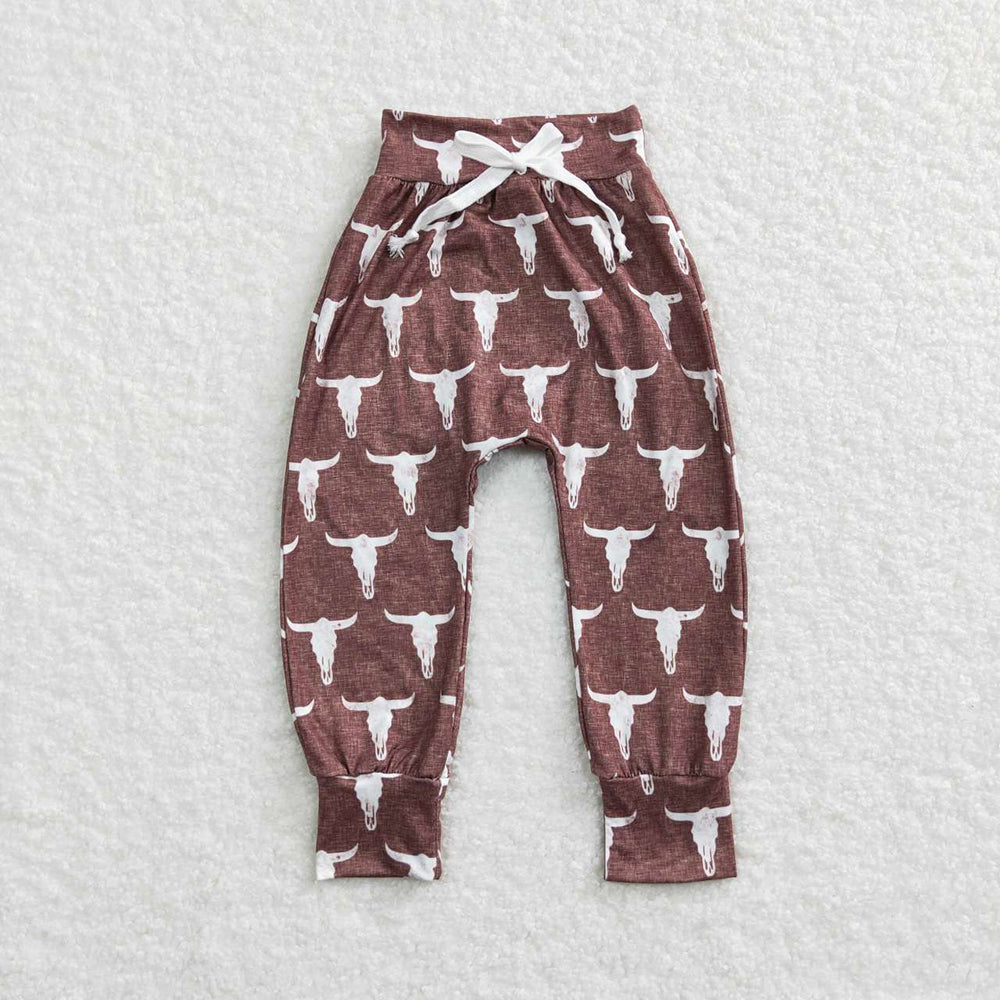 Baby Boys Cow Western Hats Pants Sets