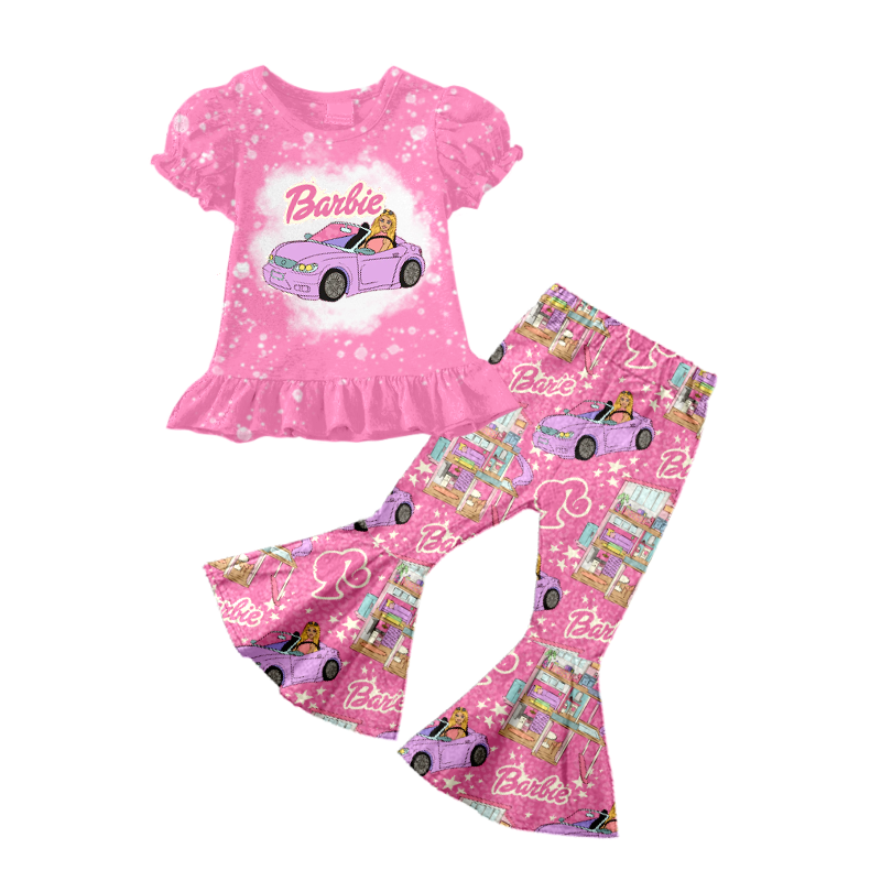 Baby Girls Doll Shirt Bell Pants Clothes Sets preorder(moq 5)