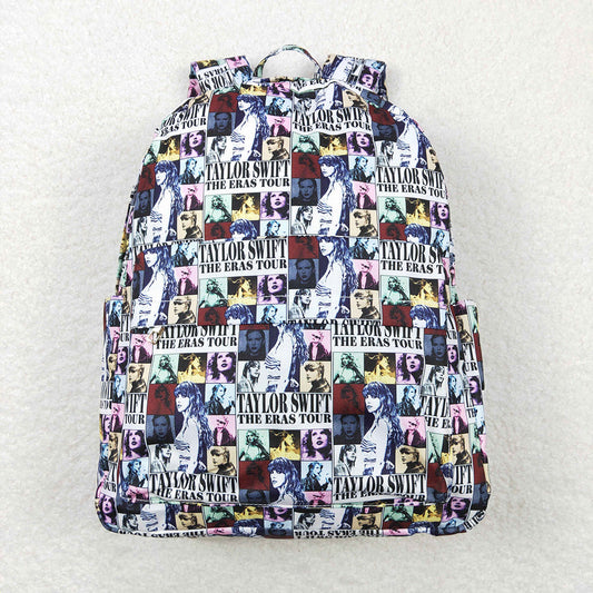 Baby Kids Eras Tour Singer Canvas Backpack Back Bags