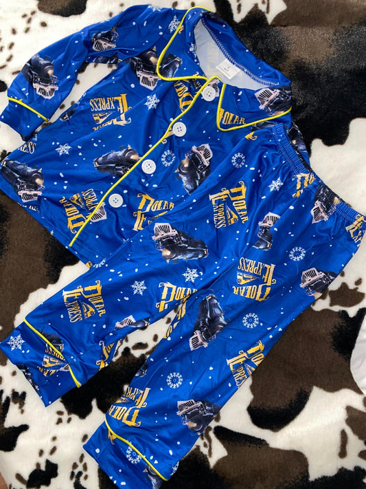 Christmas Train boys pajamas