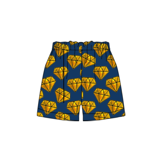 Preorder(moq 5) Baby Boys Blue Diamond Sports Shorts