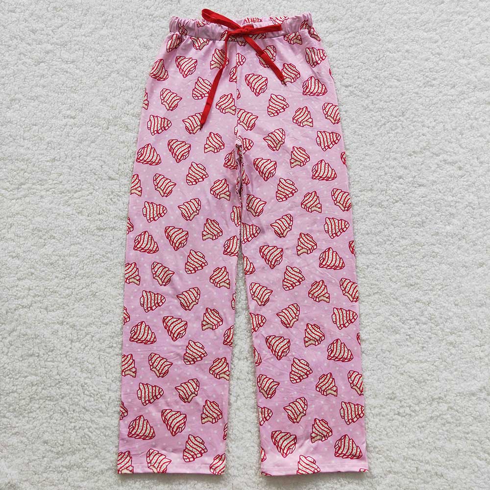 Adult Women Christmas Tree Cakes Pants