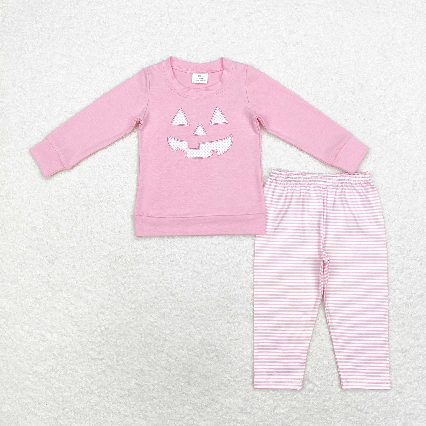 Sibling Halloween Smile Face Top Pants Clothes Sets