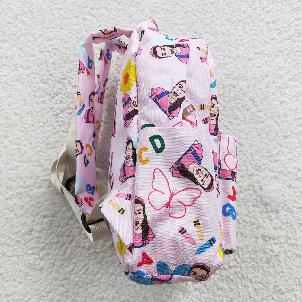 Baby Kids Children Pink Teacher Back Bags
