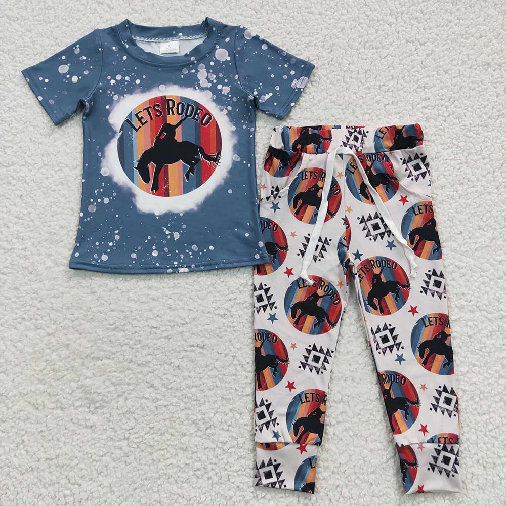 Baby Boys Let's Rodeo Pants Clothes Sets