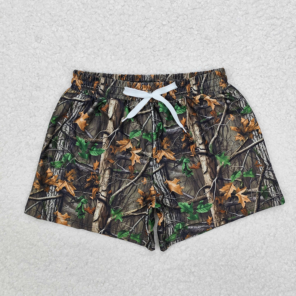 Daddy and Me Baby Boys Real Tree Camouflage Trunks Bottoms Swimsuits