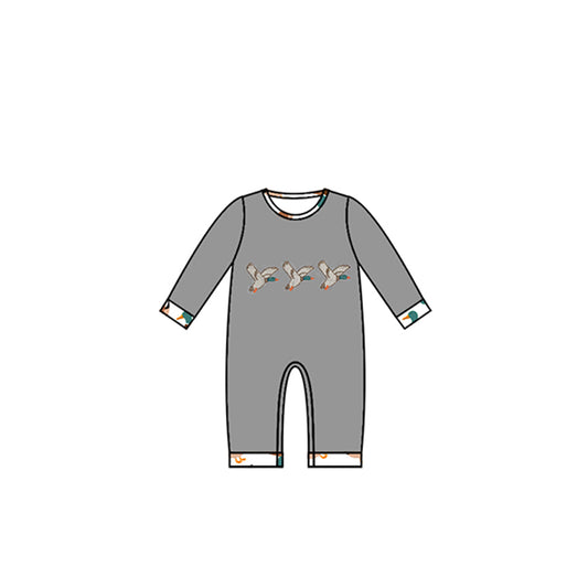 Baby Infant Boys Duck Long Sleeve Rompers preorder(moq 5)