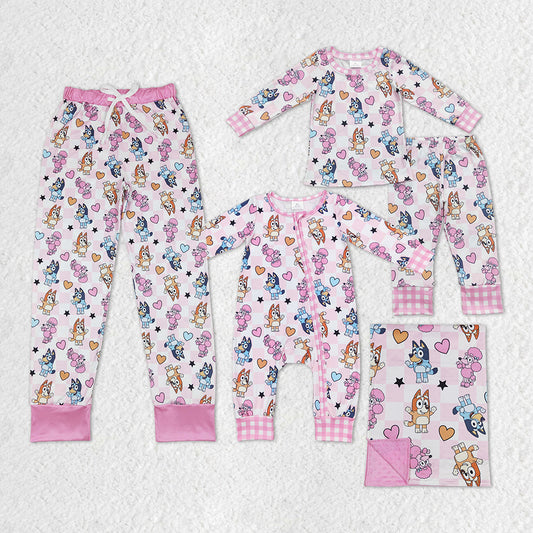 Family Valentines Pink Dogs Fashion Clothing