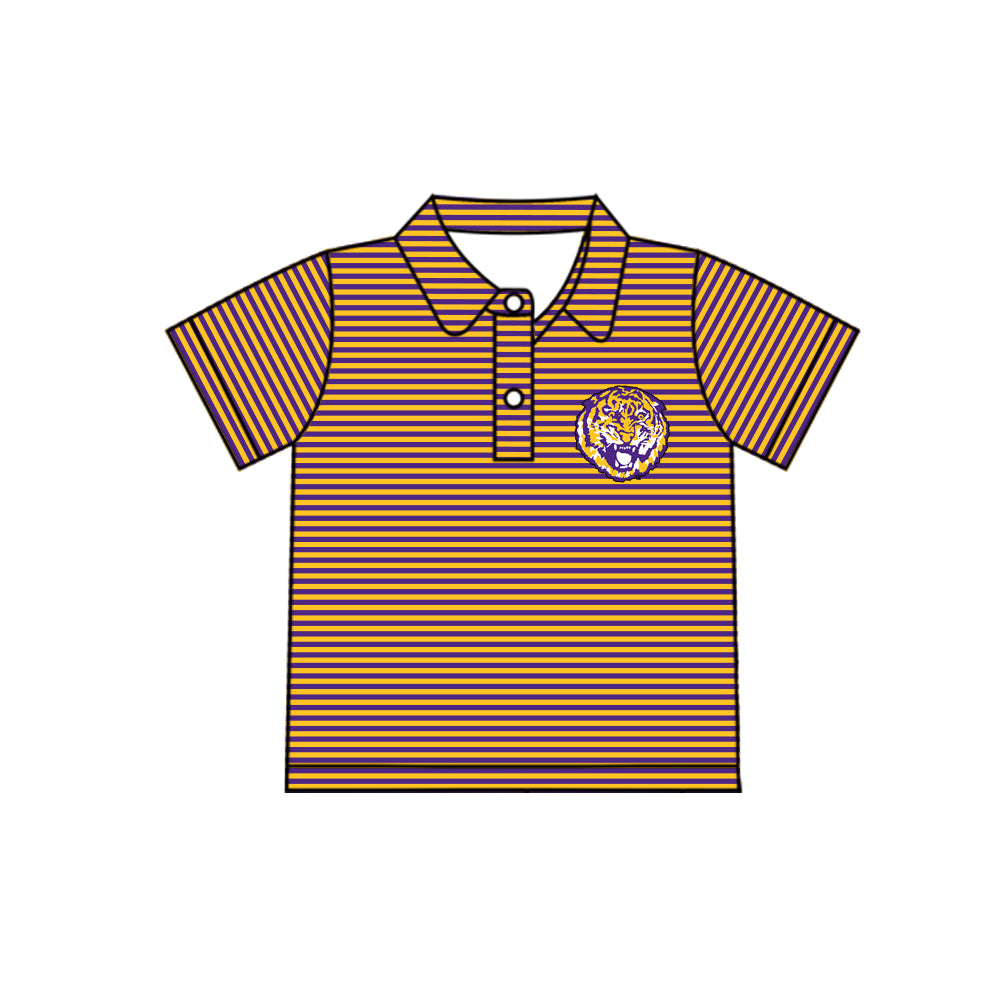 Baby Boys Team Tiger Short Sleeve Tee Shirts preorder(moq 5)