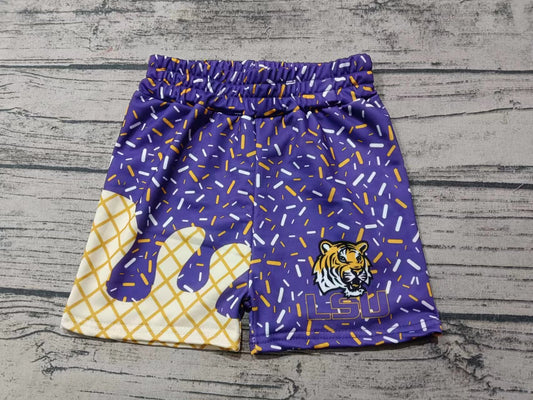 Preorder(moq 5) Adult Men Team LSU Shorts Bottoms