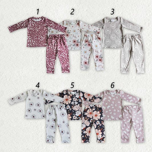 Promotion Sibling Baby Kids Fall Shirt Pants Pajamas