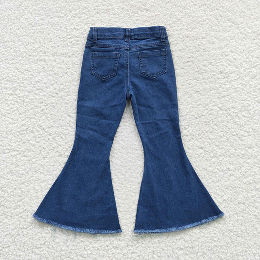 Baby Girls Stars Denim Bell Pants