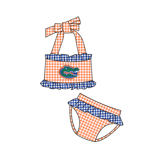 Baby girls 2pcs  Team swimsuits preorder (moq 5)