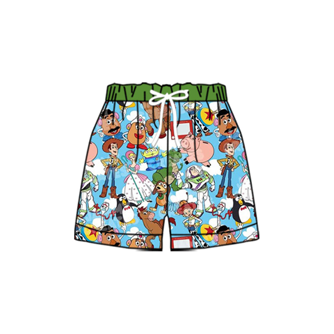 Preorder (moq 5)Baby Boys Cartoon Donkey Swimming Trunks Shorts Bottom