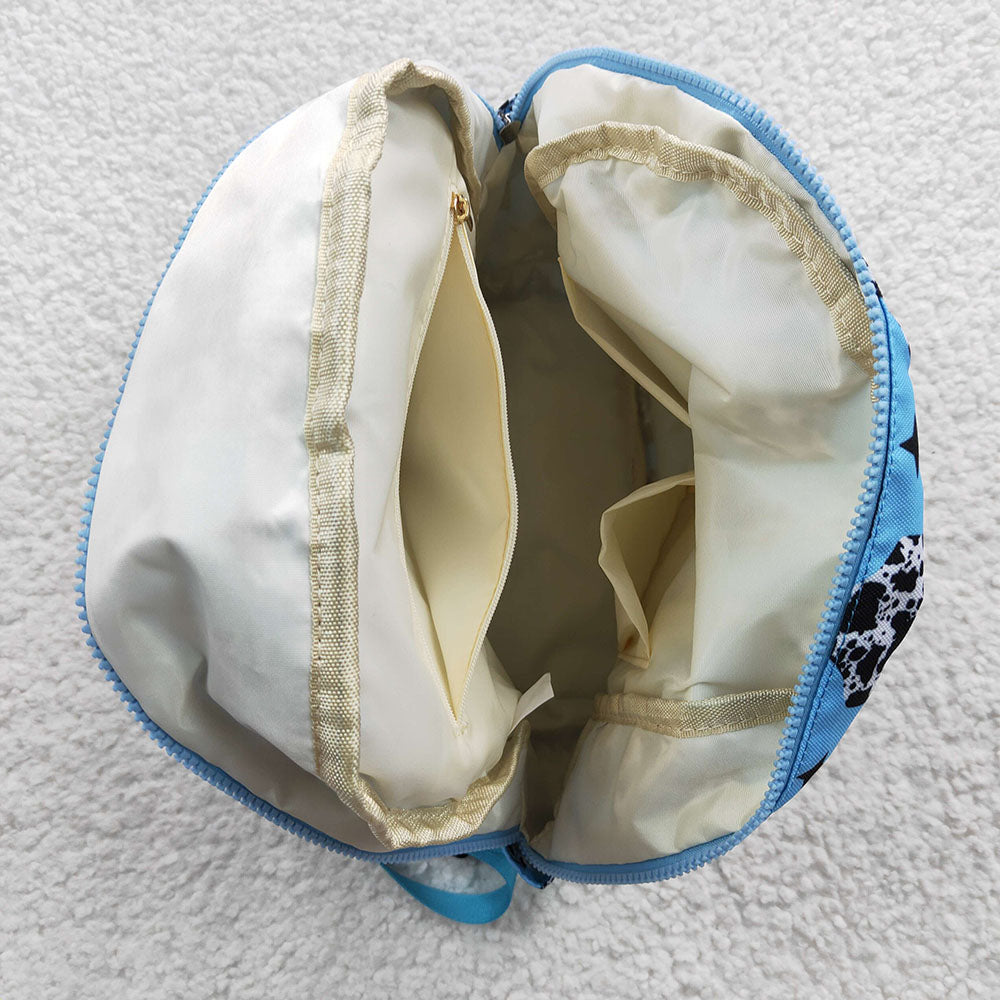 Baby Kids Children Cow Tags Print Western Back Bags