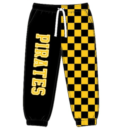 Preorder (moq 5)Baby Boys Pirates Team Jogger Pants Bottom