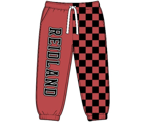 Preorder (moq 5)Baby Boys Reidland Team Jogger Pants Bottom