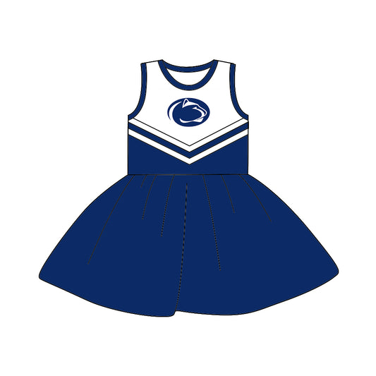 Baby Girls Team Sleeveless 23 A-Line Dresses preorder(moq 5)