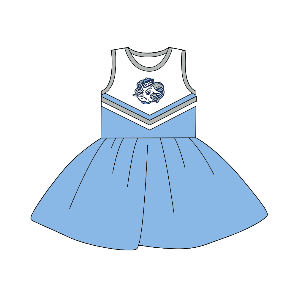 Baby Girls Team Sleeveless 11 A-Line Dresses preorder(moq 5)