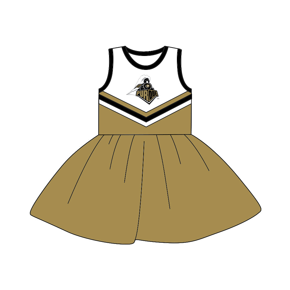 Baby Girls Team Sleeveless 10 A-Line Dresses preorder(moq 5)