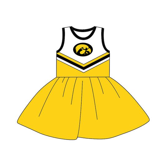 Baby Girls Team Sleeveless 21 A-Line Dresses preorder(moq 5)