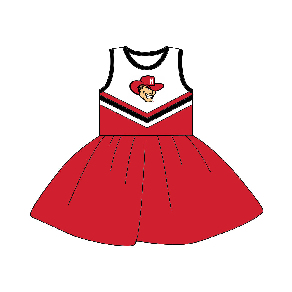 Baby Girls Team Sleeveless 20 A-Line Dresses preorder(moq 5)