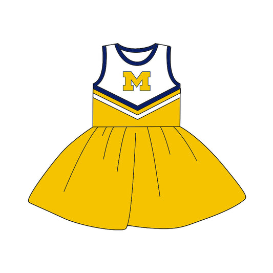 Baby Girls Team Sleeveless 17 A-Line Dresses preorder(moq 5)