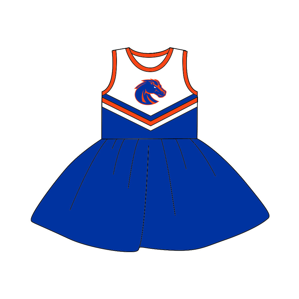 Baby Girls Team Sleeveless 16 A-Line Dresses preorder(moq 5)