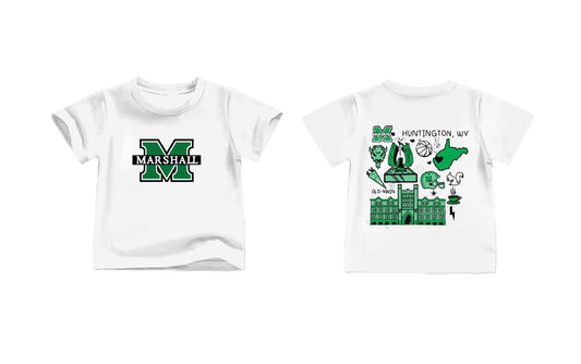 Baby Kids M Team White Short Sleeve Shirts Tops preorder(moq 5)