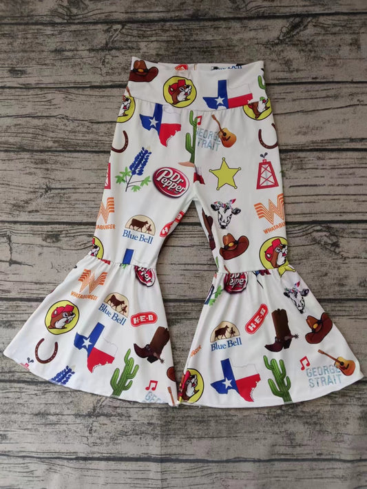 Baby Girls TX Texas Bell Bottom Pants preorder(moq 5)