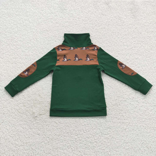 Baby Boys Duck Long Sleeve Pullover Tee Shirt Tops