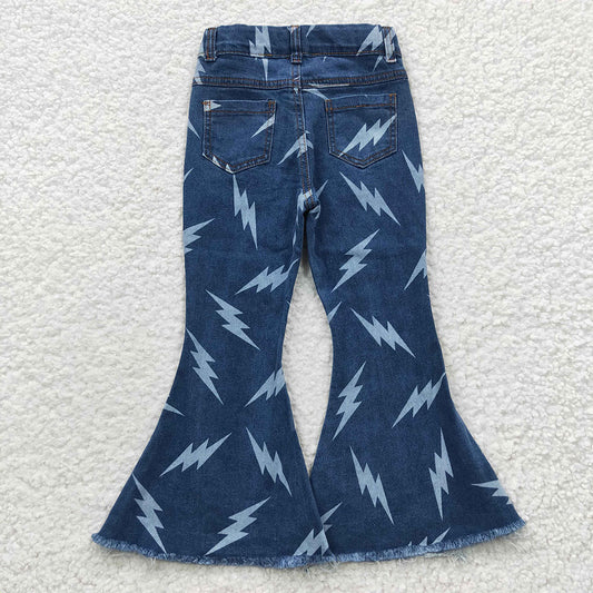 Baby Girls Flash Denim Bell Pants