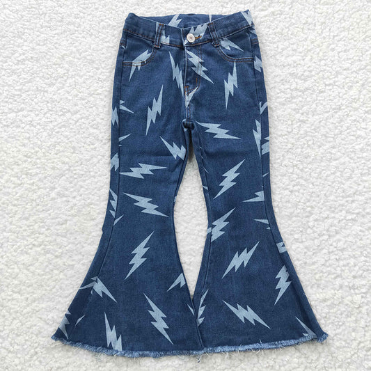 Baby Girls Flash Denim Bell Pants