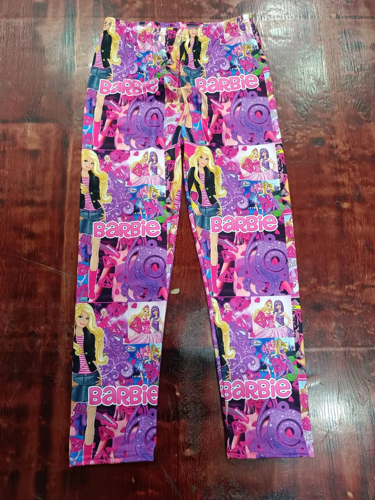 Baby Girls Toddler Purple Doll Legging Pants preorder(moq 5)