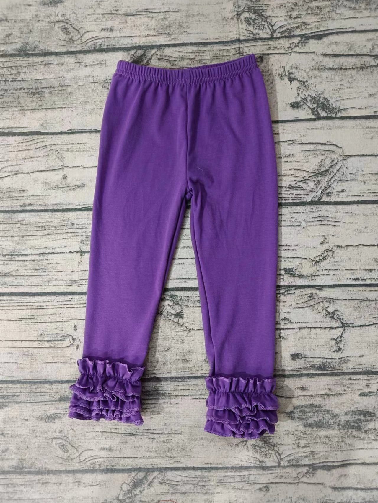 Baby Girls Toddler Purple Icing Legging Pants preorder(moq 5)
