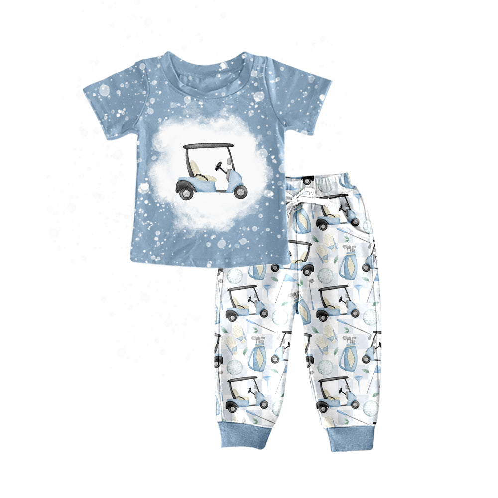 Baby Boys Golf Tee Shirt Pants Clothes Sets preorder(moq 5)