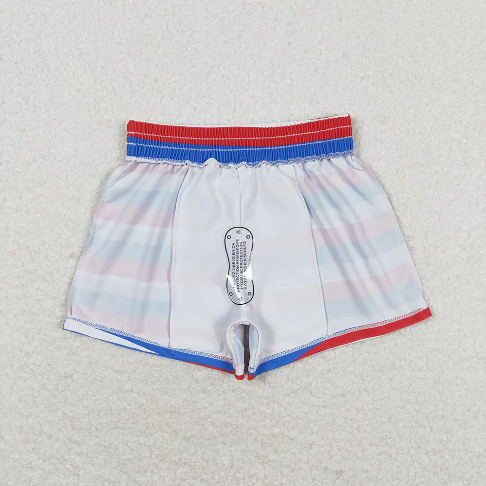 Baby Boys Summer Blue Stripes Trunks Swimsuits Swimwear
