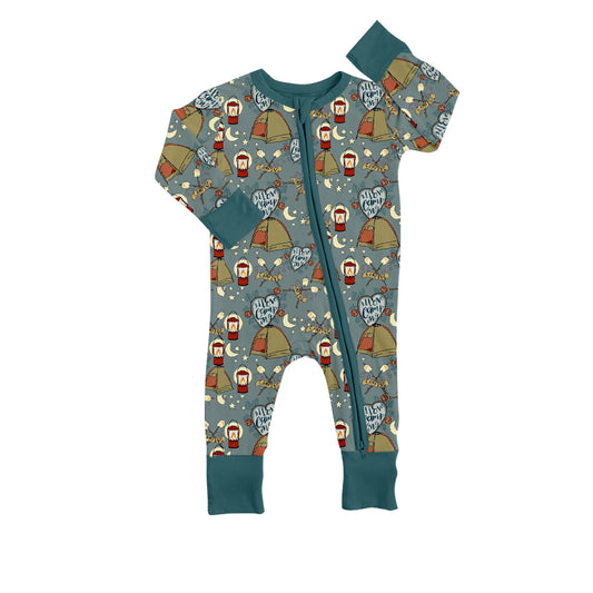 Baby Kids Long Sleeve Climbing Zip Rompers Sleepers preorder(moq 5)