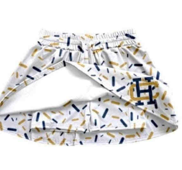 Preorder(moq 8) Baby Girls HC Sprinkles  Team Skort Shorts Bottoms