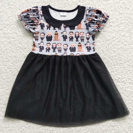 Baby Girls Black Movie Tutu Knee Length Dresses